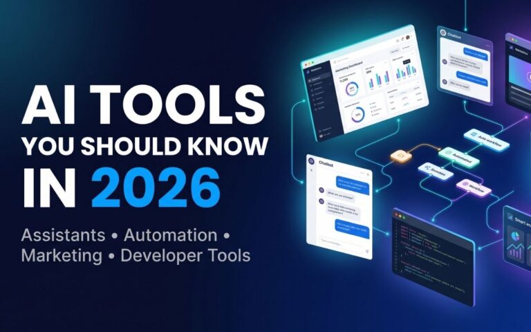 AI Tools You Should Know in 2026: 31 Best Tools for Work, Content, Automation & Growth