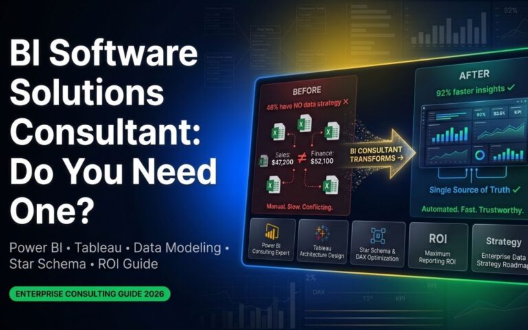 BI Software Solutions Consultant: Do You Need One?