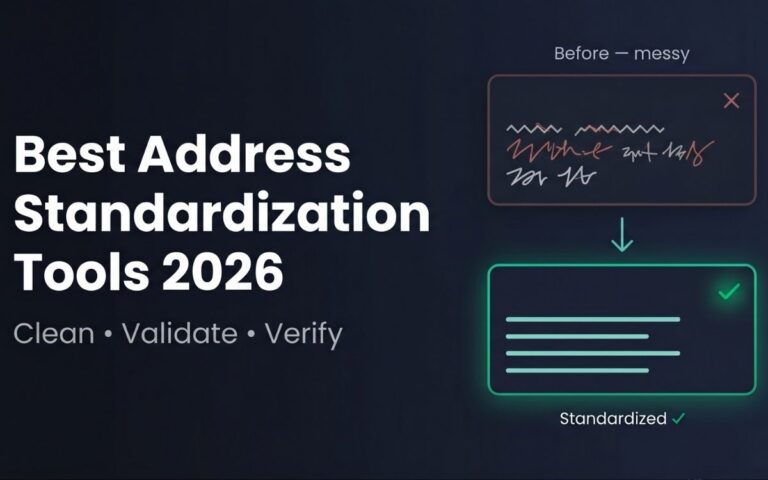 Best Address Standardization Tools in 2026