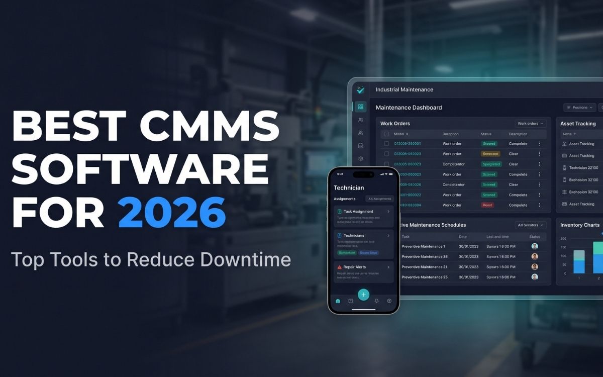 Best CMMS Software for 2026: Top 7 Tools to Cut Downtime Fast