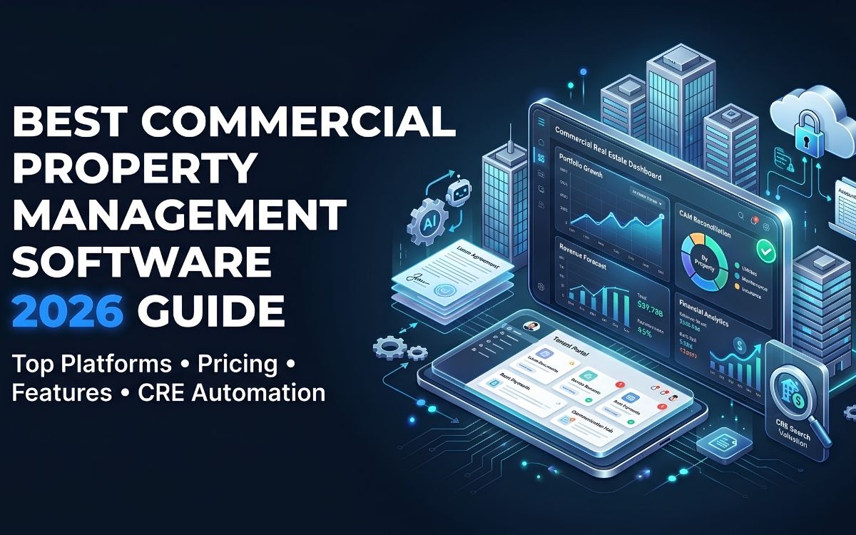 Best Commercial Property Management Software in 2026: Top Platforms, Pricing & Features