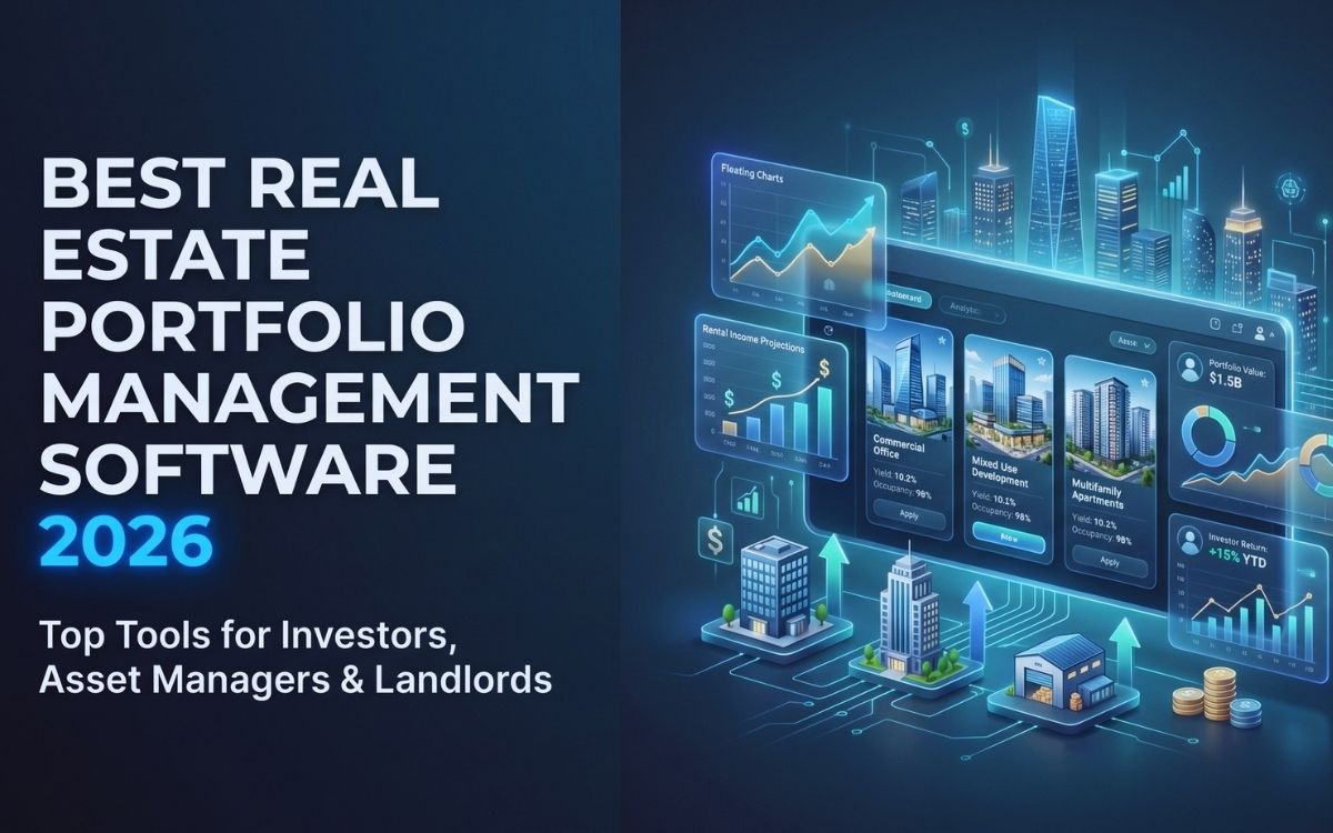 Best Real Estate Portfolio Management Software in 2026 (Top Tools Compared)