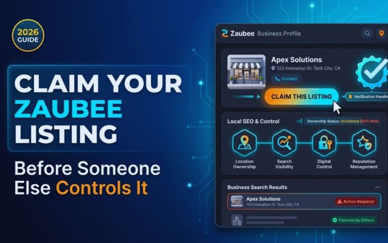 Claim Your Zaubee Listing in 2026 Before Someone Else Controls It