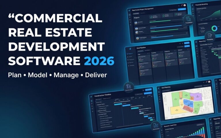 Commercial Real Estate Development Software 2026: Best Tools to Cut Delays, Control Costs & Scale Projects