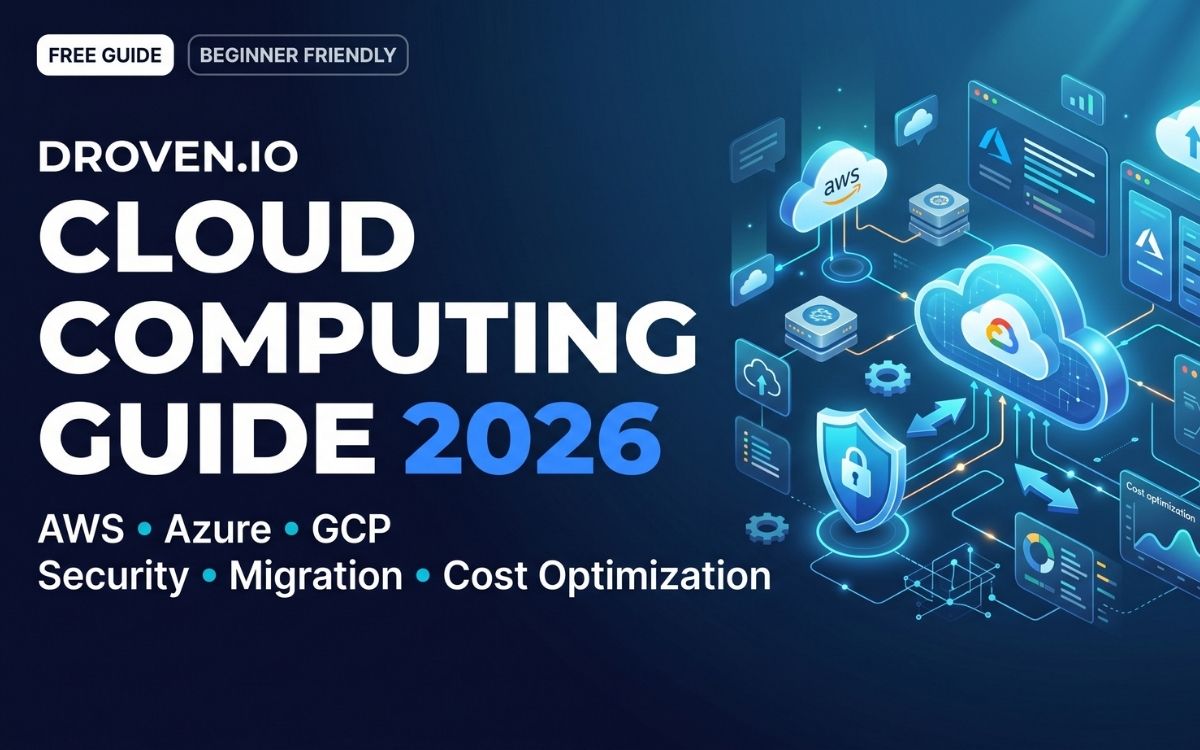 Droven.io Cloud Computing Guide 2026: AWS, Azure, GCP, Security & Cost Tips
