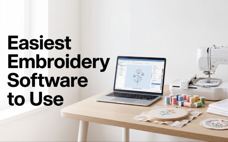 Easiest Embroidery Software to Use in 2026: Top Beginner-Friendly Picks