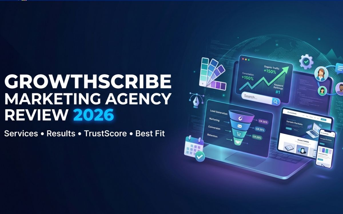 GrowthScribe Marketing Agency Review 2026: Services, Results & Is It Worth It?