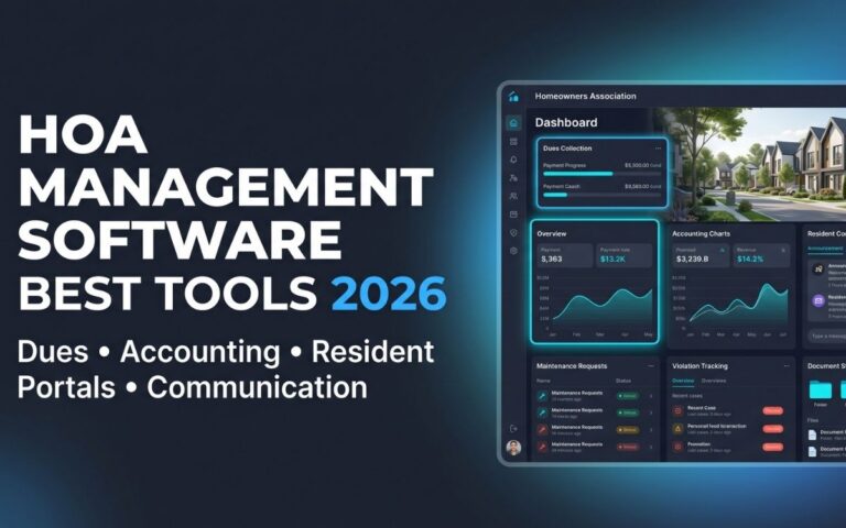 HOA Management Software 2026: Best Tools for Self-Managed & Professional Communities