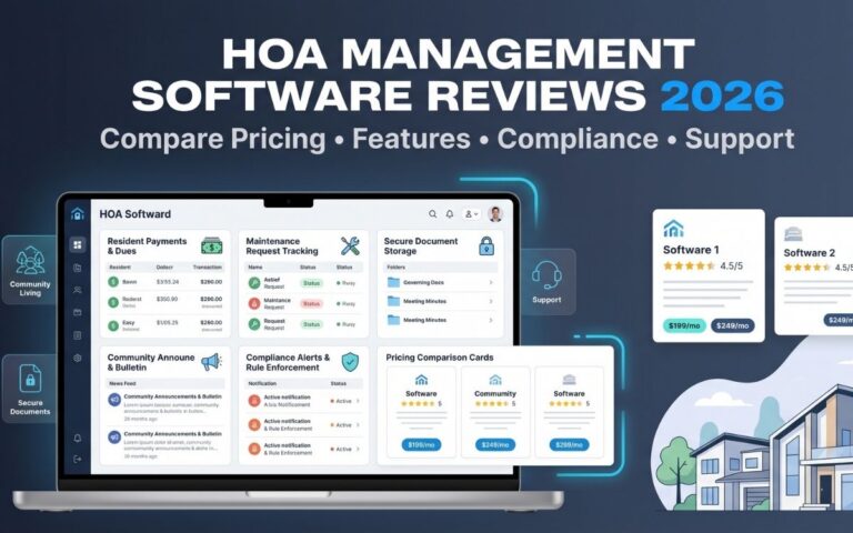 HOA Management Software Reviews 2026: Best Platforms, Pricing & Hidden Costs