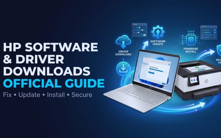 HP Software and Driver Downloads: Official Guide to Fix, Update & Install Drivers