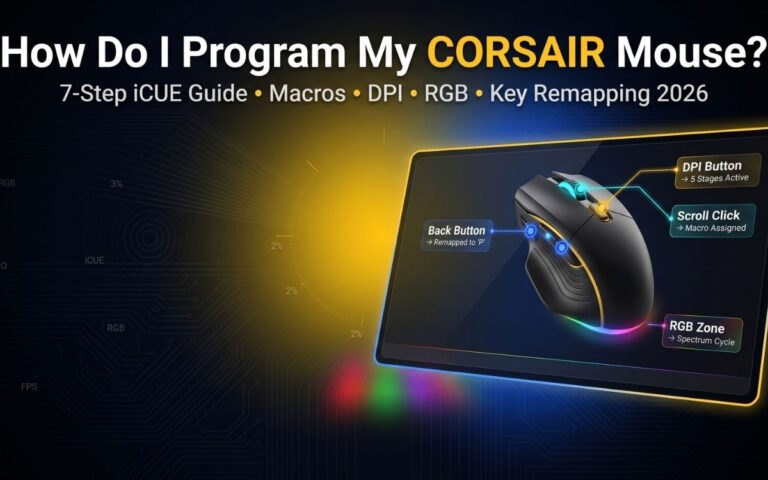 How Do I Program My CORSAIR Mouse? (2026 Guide)