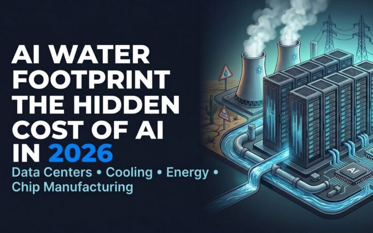 How Much Water Does AI Use? 2026 Breakdown of AI’s Hidden Water Footprint