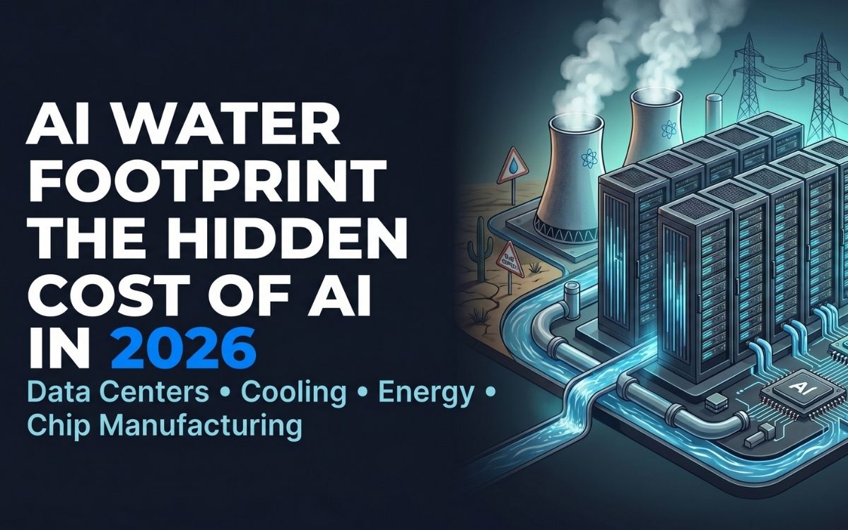 How Much Water Does AI Use? 2026 Breakdown of AI’s Hidden Water Footprint