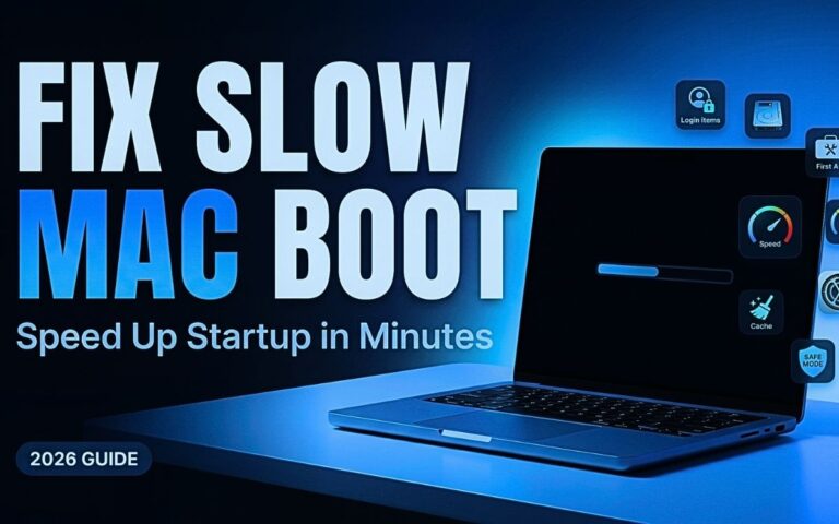 How to Fix Slow Boot on Mac: 9 Proven Ways to Speed Up Startup in 2026