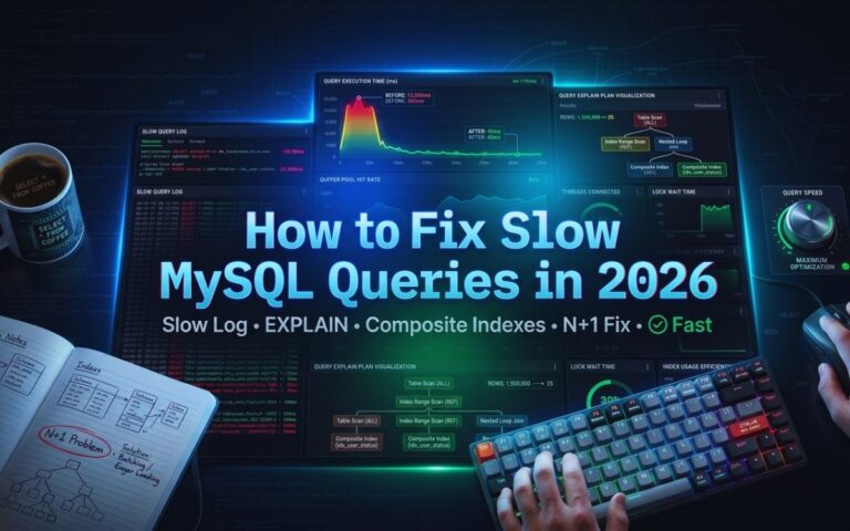 How to Fix Slow MySQL Queries in 2026 (Fast)
