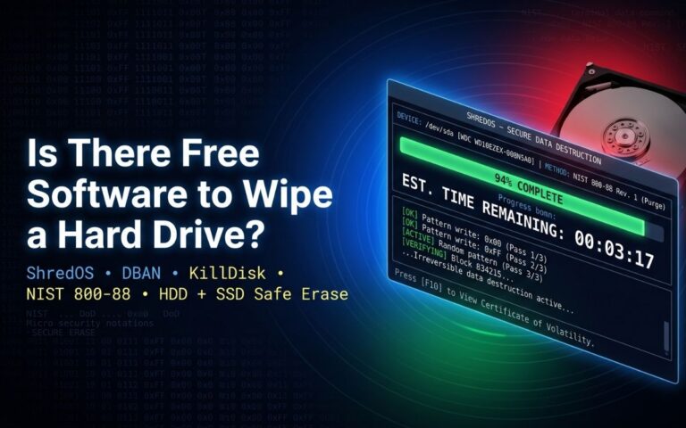 Is There Free Software to Wipe a Hard Drive? (2026)