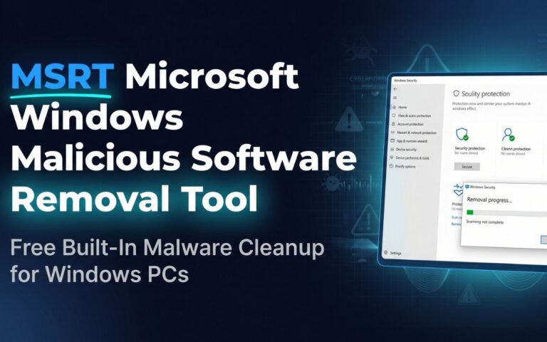 Microsoft Windows Malicious Software Removal Tool: What It Is & Why Every PC Needs It