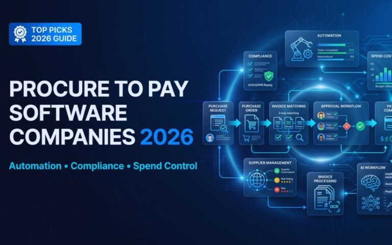 Procure to Pay Software Companies 2026: Top 10 Best Platforms