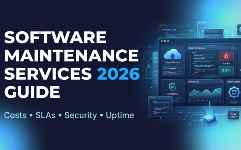 Software Maintenance Services 2026: Costs, Types, SLAs & Best Providers