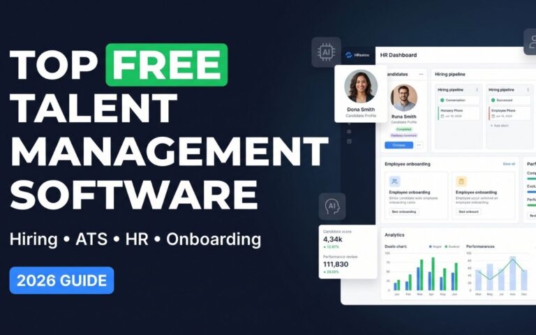 Top Free Talent Management Software in 2026: 8 Free Tools for Hiring & HR