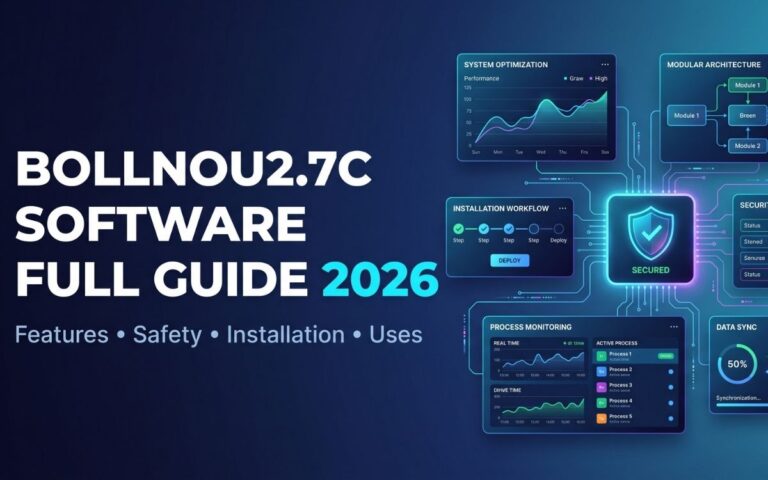 What Is Bollnou2.7c Software? Full Guide to Features, Safety, Installation & Uses
