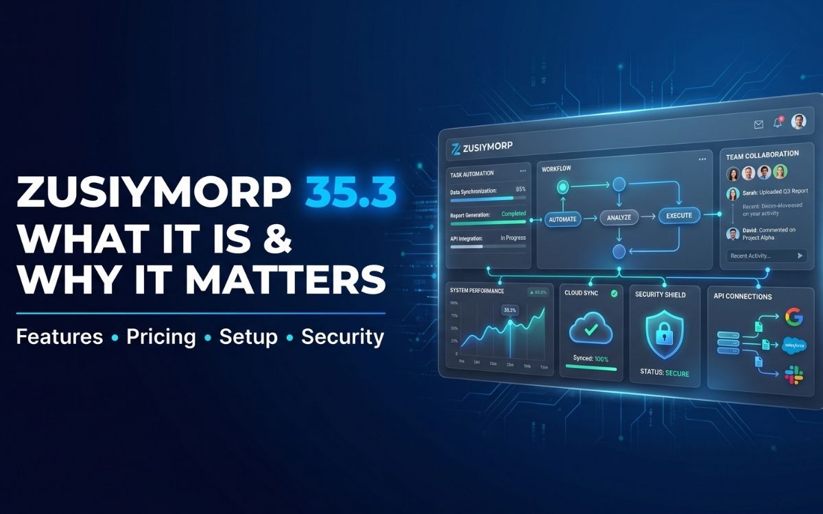 What Is Zusiymorp 35.3 Software? Features, Pricing, Setup & Alternatives (2026)