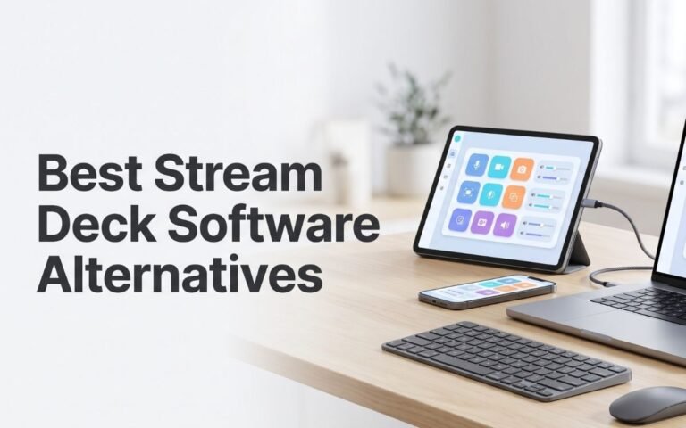 Best Stream Deck Software Alternatives in 2026 (Free & Paid Options)