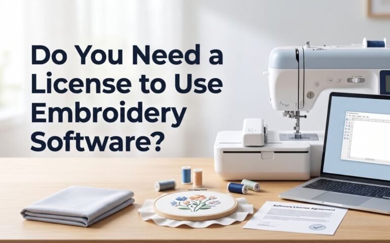 Do You Need a License to Use Embroidery Software in 2026 Explained