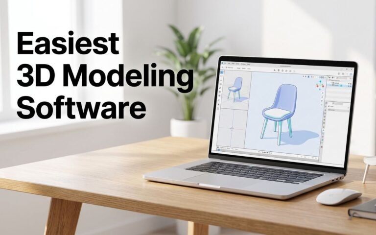 Easiest 3D Modeling Software in 2026 7 Best Beginner-Friendly Tools