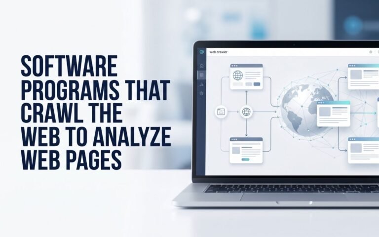 Software Programs That Crawl the Web to Analyze Web Pages (Crossclimb Answer)