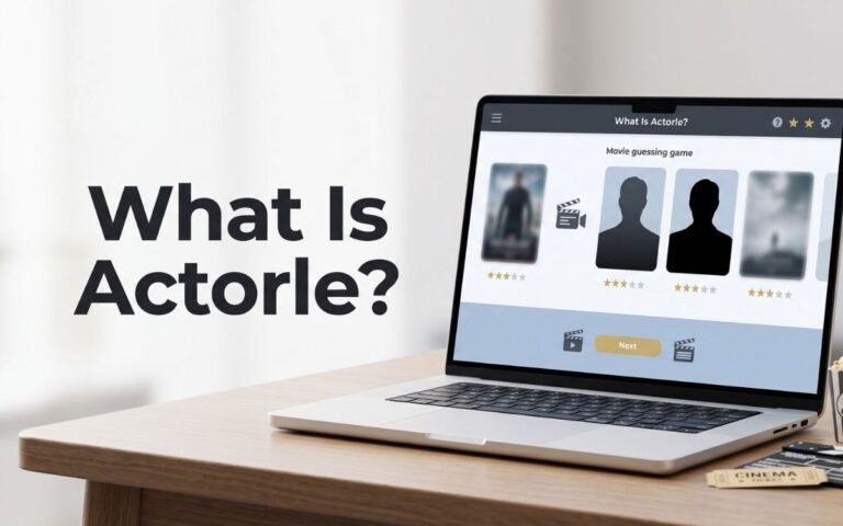 What Is Actorle? How to Play the Daily Actor Guessing Game (2026 Guide)