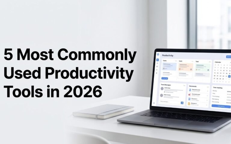 5 Most Commonly Used Productivity Tools in 2026