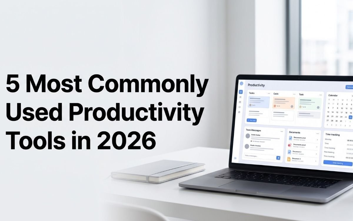 5 Most Commonly Used Productivity Tools in 2026