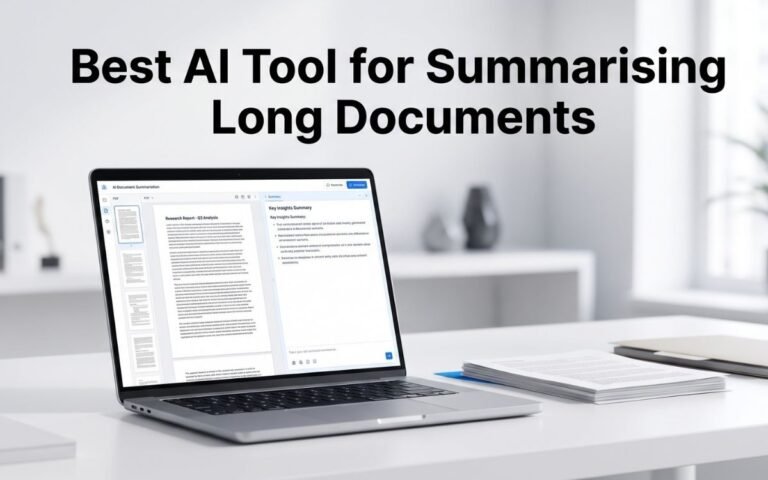 Best AI Tool for Summarising Long Documents in 2026