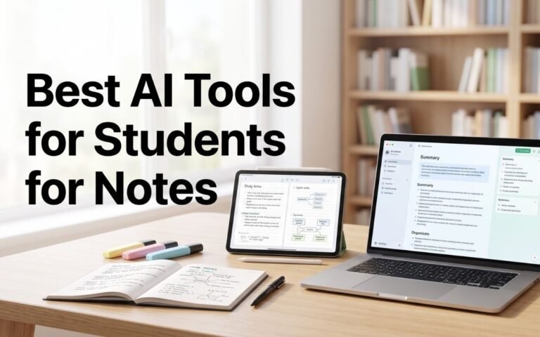 Best AI Tools for Students for Notes