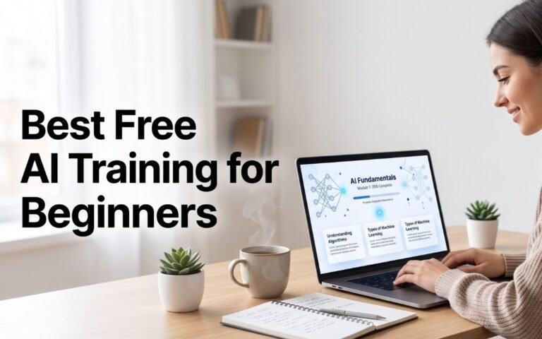 Best Free AI Training for Beginners in 2026 (No Coding Required)