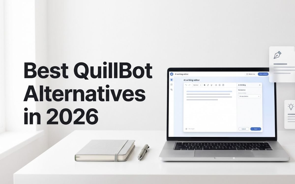 Best QuillBot Alternatives in 2026: 7 Better Writing Tools