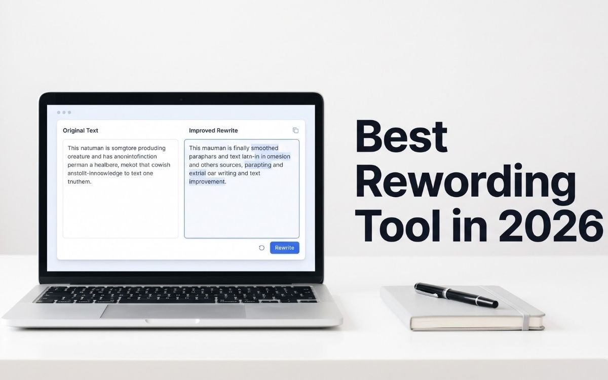 Best Rewording Tool in 2026 Top Options Compared