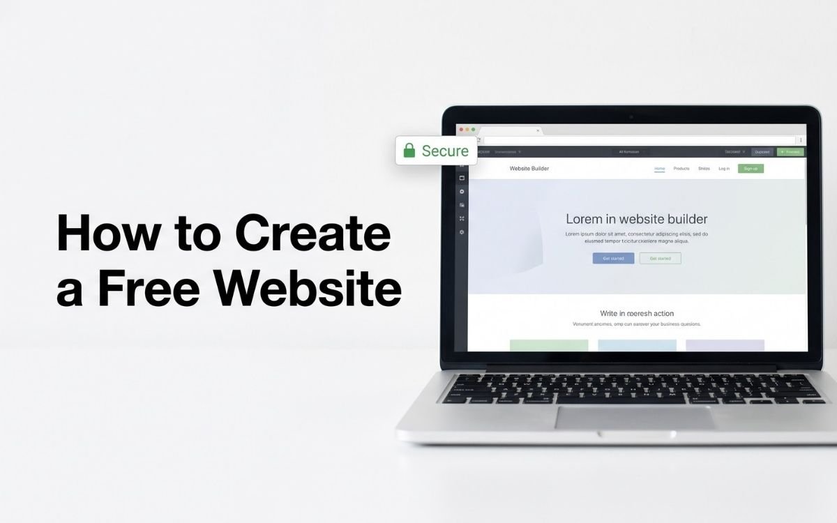 How to Create a Free Website With Free Domain and Hosting in 2026