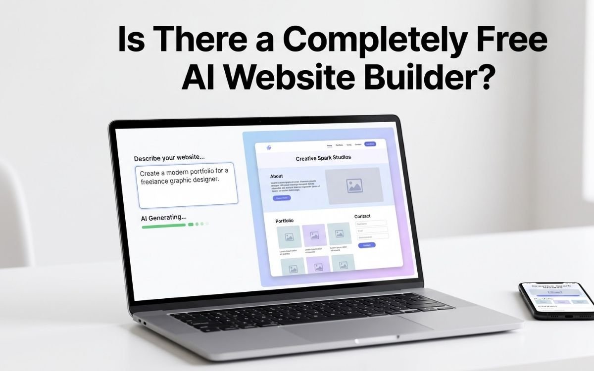 Is There a Completely Free AI Website Builder in 2026?