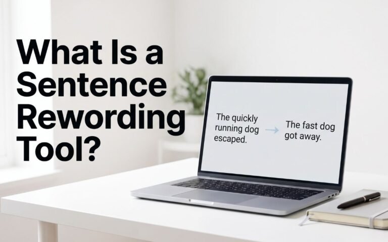 What Is a Sentence Rewording Tool? Best AI Rewriters in 2026