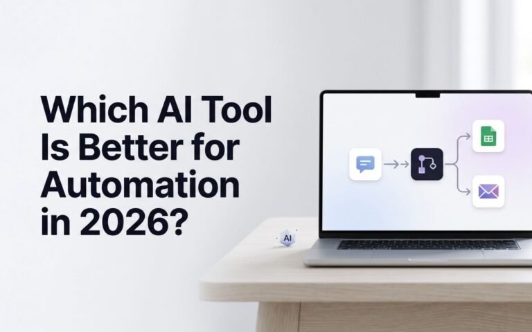 Which AI Tool Is Better for Automation in 2026 7 Top Picks