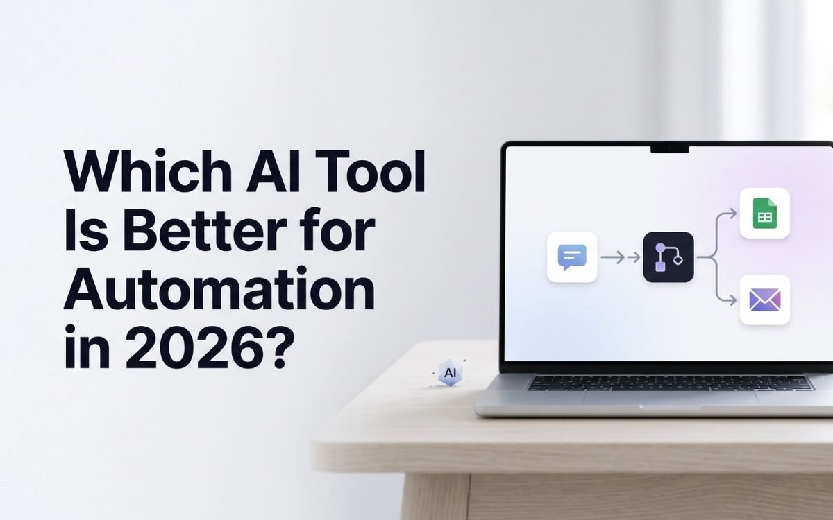 Which AI Tool Is Better for Automation in 2026 7 Top Picks