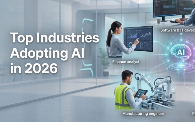 Which Industries Are Adopting AI the Most in 2026? Top 5 Sectors